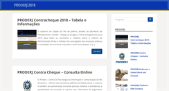 Desktop Screenshot of proderj.net